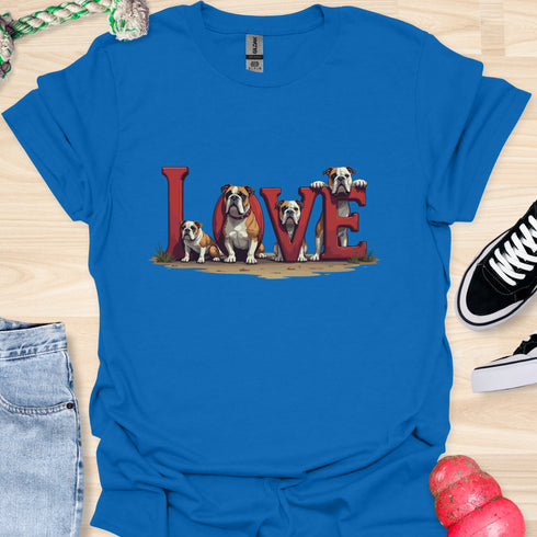 Love is a four legged word - V5 - The Family Peek T-Shirt